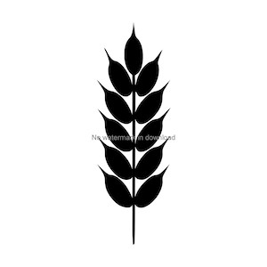 Wheat SVG: Cutting, Engraving, & T-Shirt Design (Digital Download)
