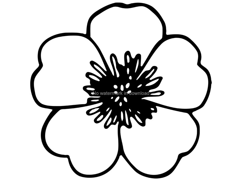 Free Free 95 Flower A Svg SVG PNG EPS DXF File