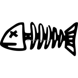 Fish Svg Skeleton Download, Fish Dxf Clipart, Fish Bones Instant Download, Fish Dxf File, Fish Svg Dxf Png, Fish Vector Image