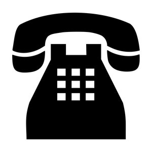 Telefon Svg, Druckknopf Telefon Svg, Silhouette Plotterdatei Clipart, Svg Dxf Png, Clip Art Clip Art, Tshirt Vektor Clip Art Bild