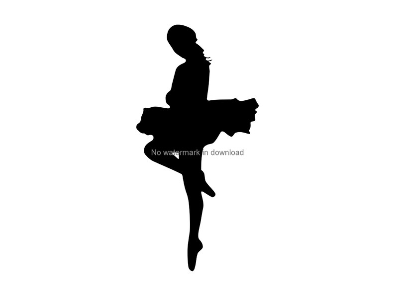Ballerina Vector Ballerina Svg Cut Files Ballerina Laser Etsy