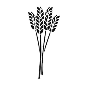 Wheat Plant SVG: Garden, Farm, Fall Design (Digital Download)