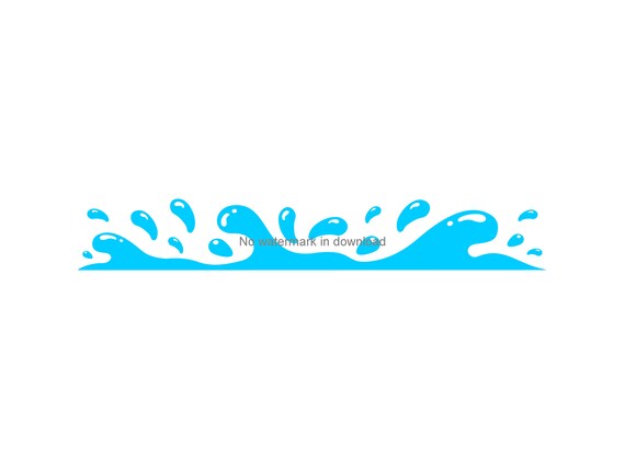 Download Water Svg Clipart Water Png Image Water Printable Clip Art Etsy