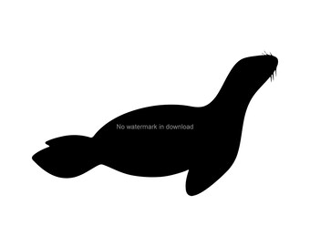 Seal Svg, Seal Clipart, Seal Clip Art, Seal Png, Seal Dxf, Seal Cut File, Seal Download, Seal Image, Seal Vector, Seal Illustration