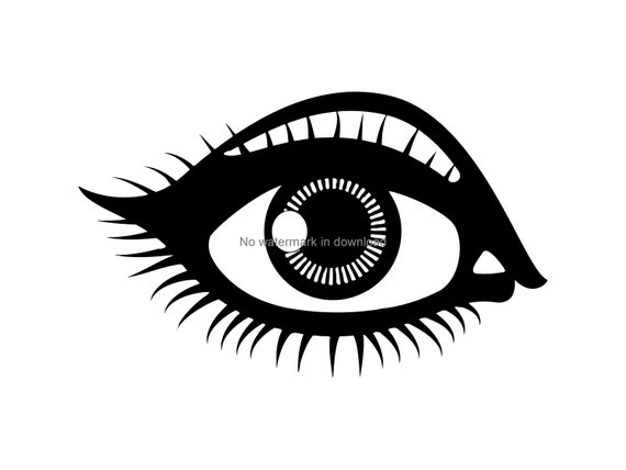 Download Eye Scrapbooking Eye Svg Cutting Image Eye Clip Art Svg Eye Etsy