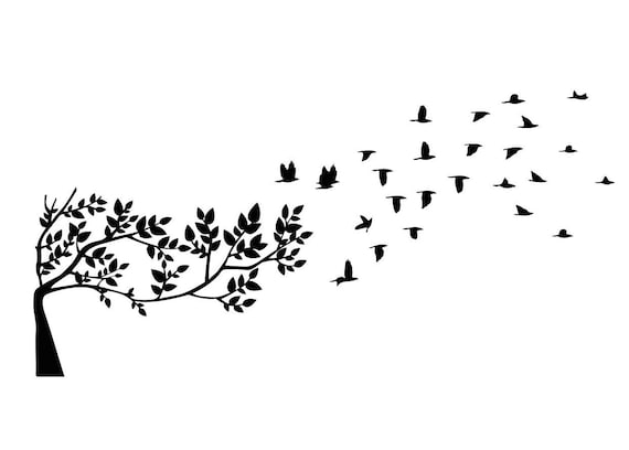 Download Birds Svg Flock Of Birds Svg Birds Flying Clipart Svg Jpg Png Etsy