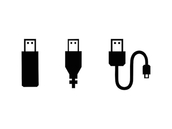 Phone Charger Svg Usb Clipart Charging Cable Cutting File - Etsy Australia