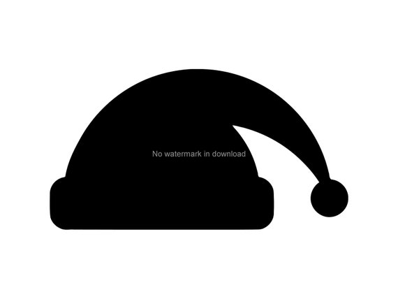 Download Santa Hat Cutting Svg Santa Hat Svg Clipart Image Santa Hat Etsy 3D SVG Files Ideas | SVG, Paper Crafts, SVG File
