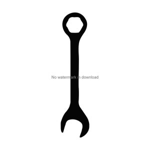 Wrench Svg Files For Cutting, Wrench Cutting Cut File, Eps Wrench Clipart Image, Wrench Dxf Cut File, Wrench Png Download, Wrench Clip art