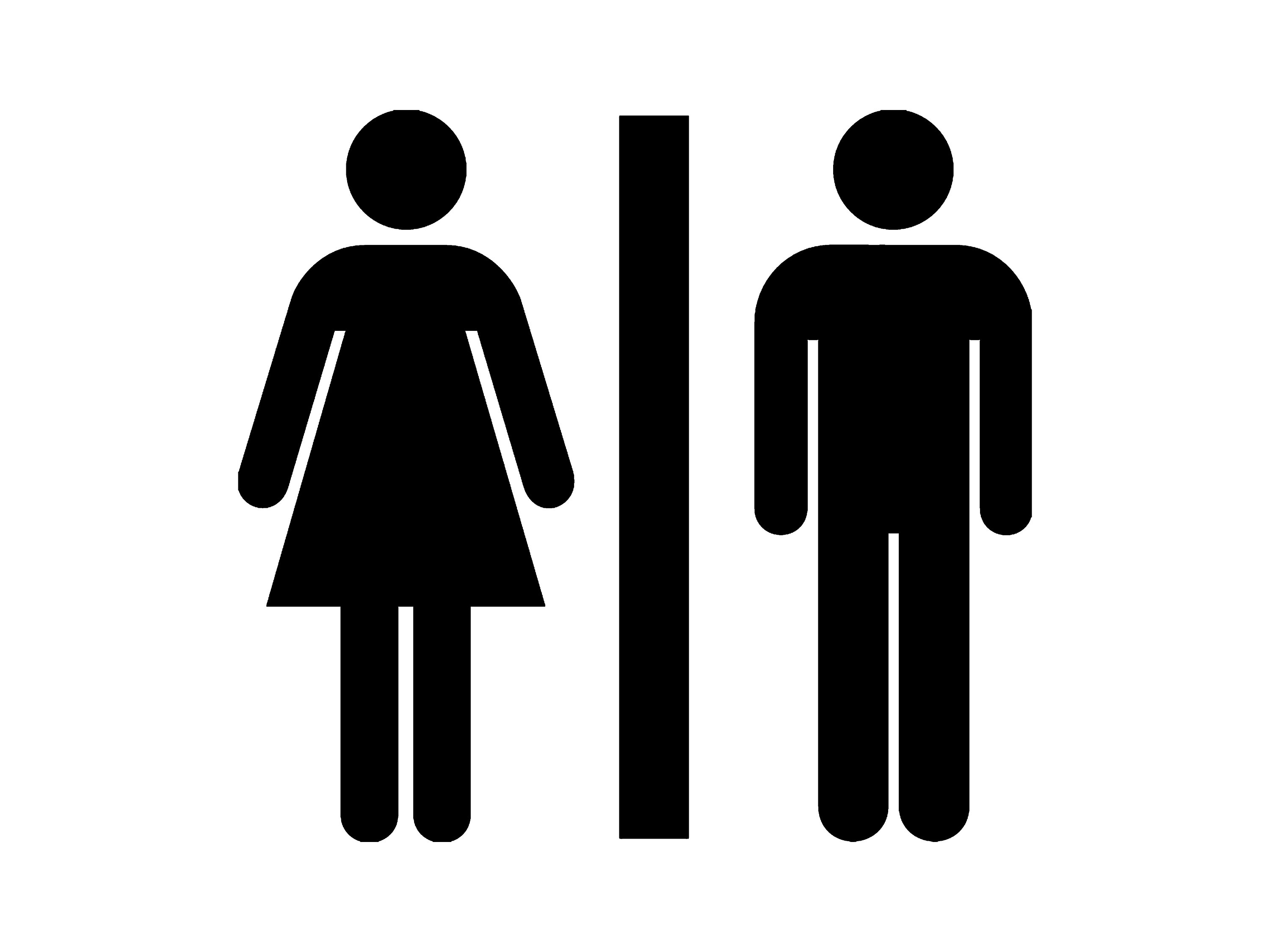 His and Hers Coed Coed Restroom Bathroom Toilet Sign Etsy
