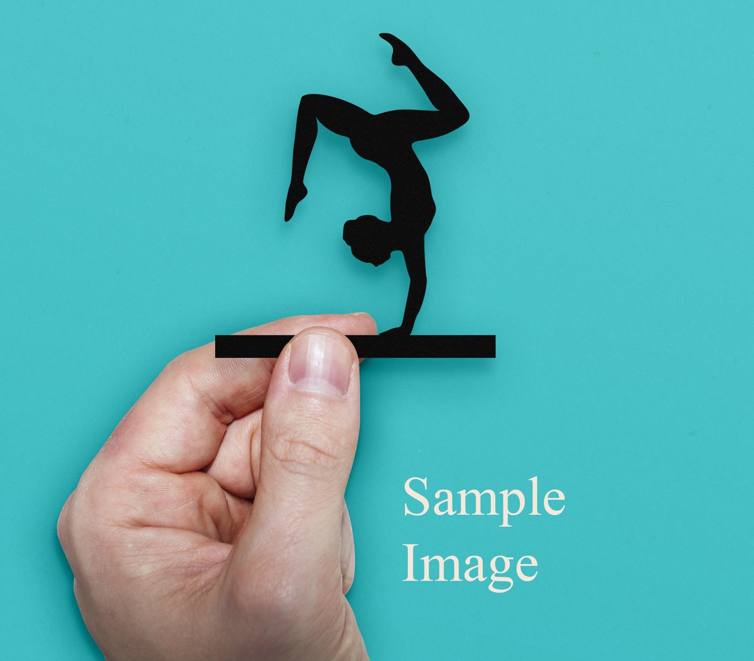 Gymnastics Svg Gymnast Svg Gymnastic Cut File Acrobat SVG - Etsy Canada