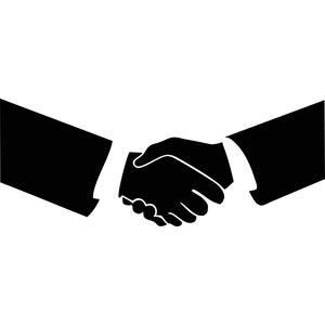 Handshake Gesture Color Icon Shaking Hands Emoji Friends Meeting
