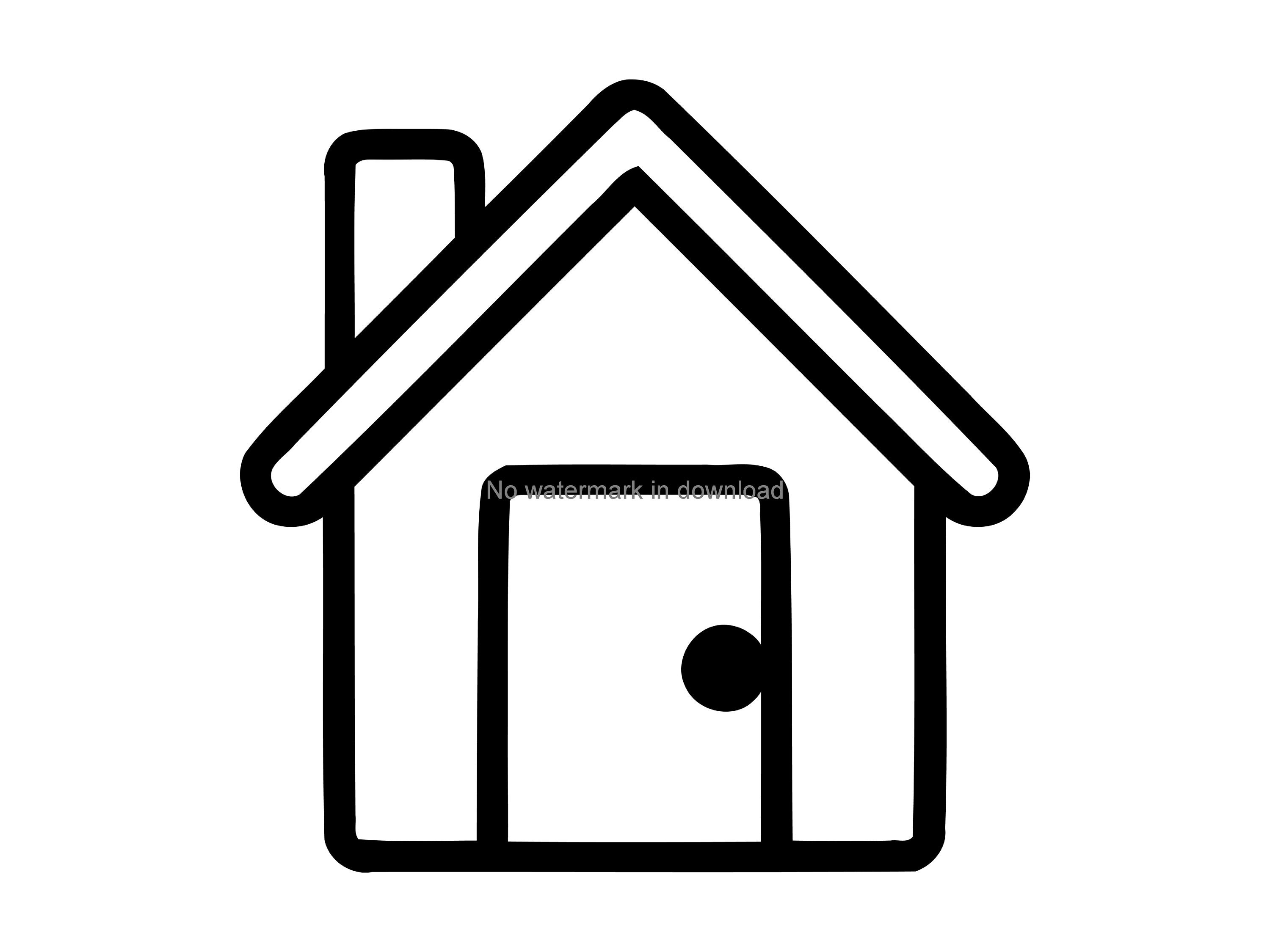 Archivo de corte Dxf de la casa archivos de la casa para la - Etsy España