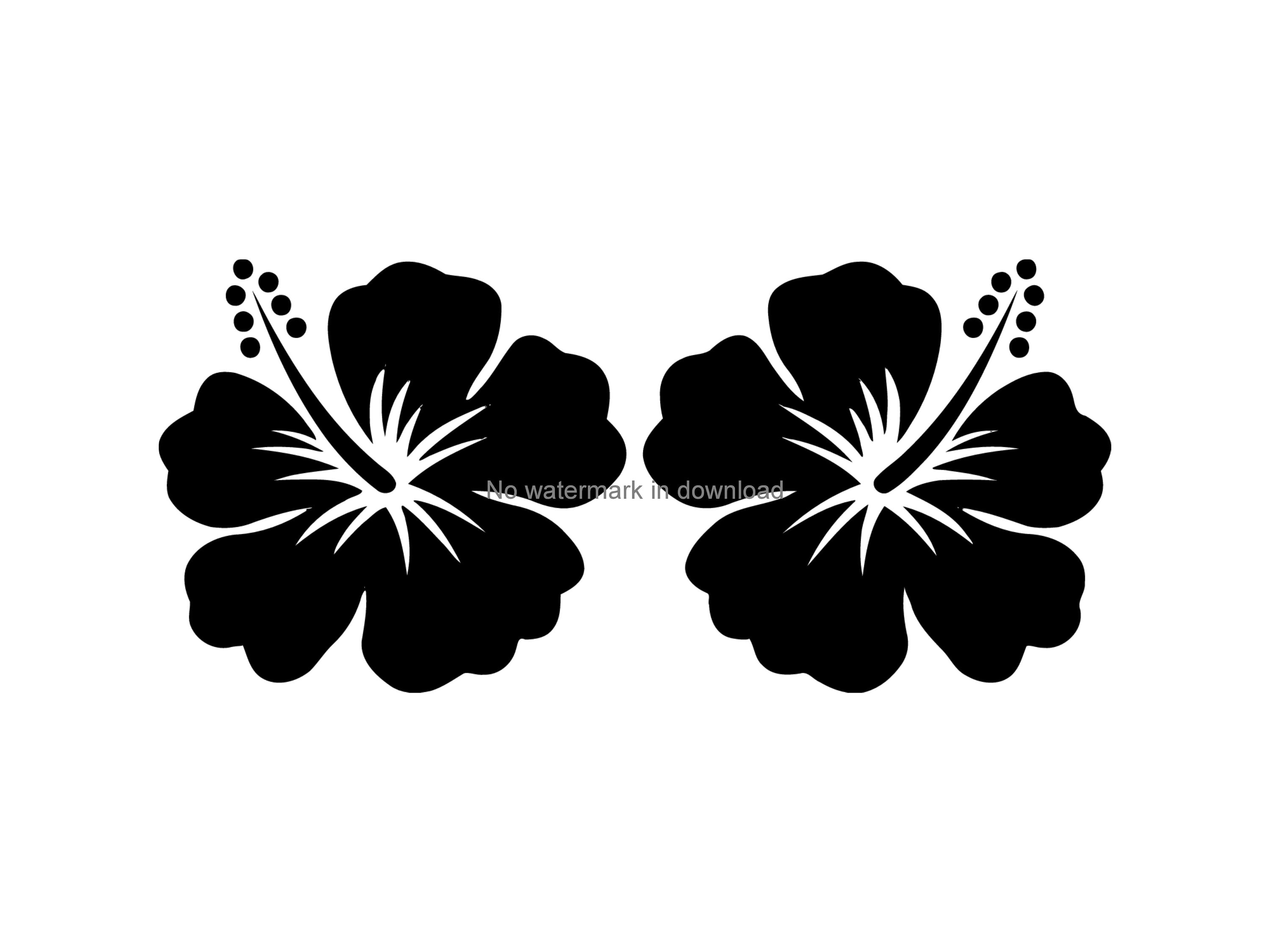 Hibiscus Flourishes Svg Scrapbook Cut File Cute Clipa - vrogue.co