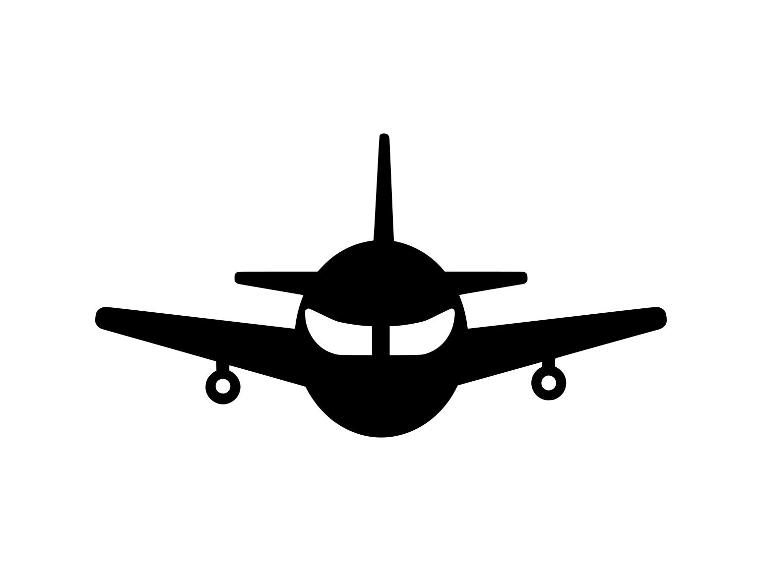 Airplane Svg Plane Svg Silhouette Cutting File Clipart Svg Dxf Etsy ...