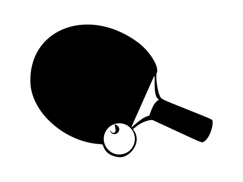 Ping Pong Svg Paddle Ball Svg Pingpong Svg File Svg Files for Etsy
