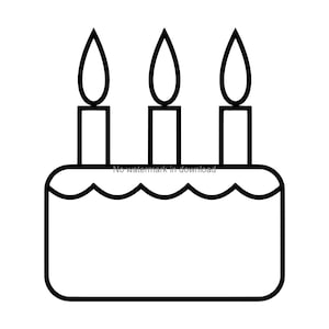 Cake Svg Image, Birthday Cake Clipart Svg, Cake Svg File, Birthday Cake Vector, Cake Image Svg, Cake Clip Art, Birthday Cake Svg Vector
