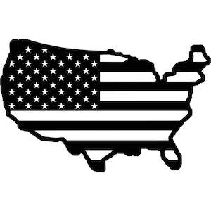 US Map Flag Svg Usa Flagge Plotterdatei Plotterdatei Usa Plotterdatei Clip Art Clip Art Lasergravur