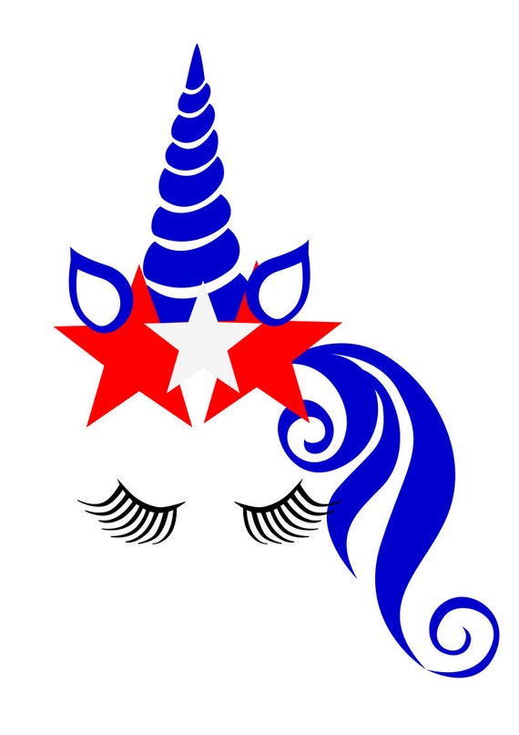 Download 4th Of July Unicorn Svg File