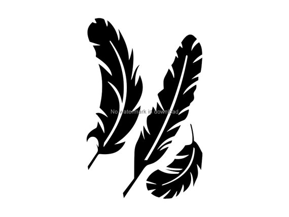 Download Feathers Svg Dxf Png Feathers Download Feathers Svg Files ...