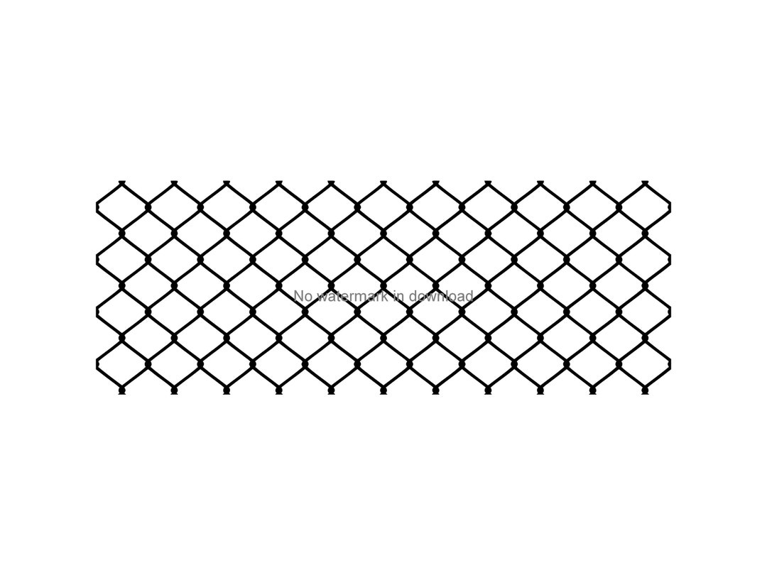 Chain Link Fence SVG Clipart: Cutting File (digital Download) - Etsy