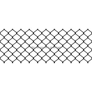 Puede incluir: Valla de cadena de eslabones negra con un patrón de diamante.