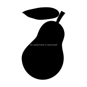 Immagine di taglio Pear Svg, Immagine Clipart Svg Pear, Immagine Pear Svg, File di taglio Pear Svg, File Svg Pear, Scrapbooking Pear