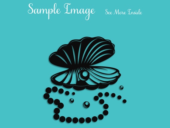 Download Pearls Svg Oyster Svg Pearl Oyster Clipart File Oyster Png Etsy