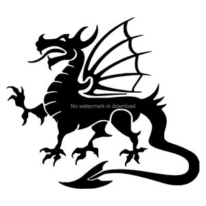 Dragon Svg File, Dragon Dxf Cut File, Dragon Svg Cut Files, Dragon Svg, Dragon Cutting Clipart, Dragon Png