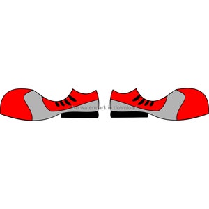 Imagem de corte Svg de sapatos de palhaço, arquivo Png de sapatos de palhaço, arquivo de corte Svg de sapatos de palhaço, modelo Svg de sapatos de palhaço