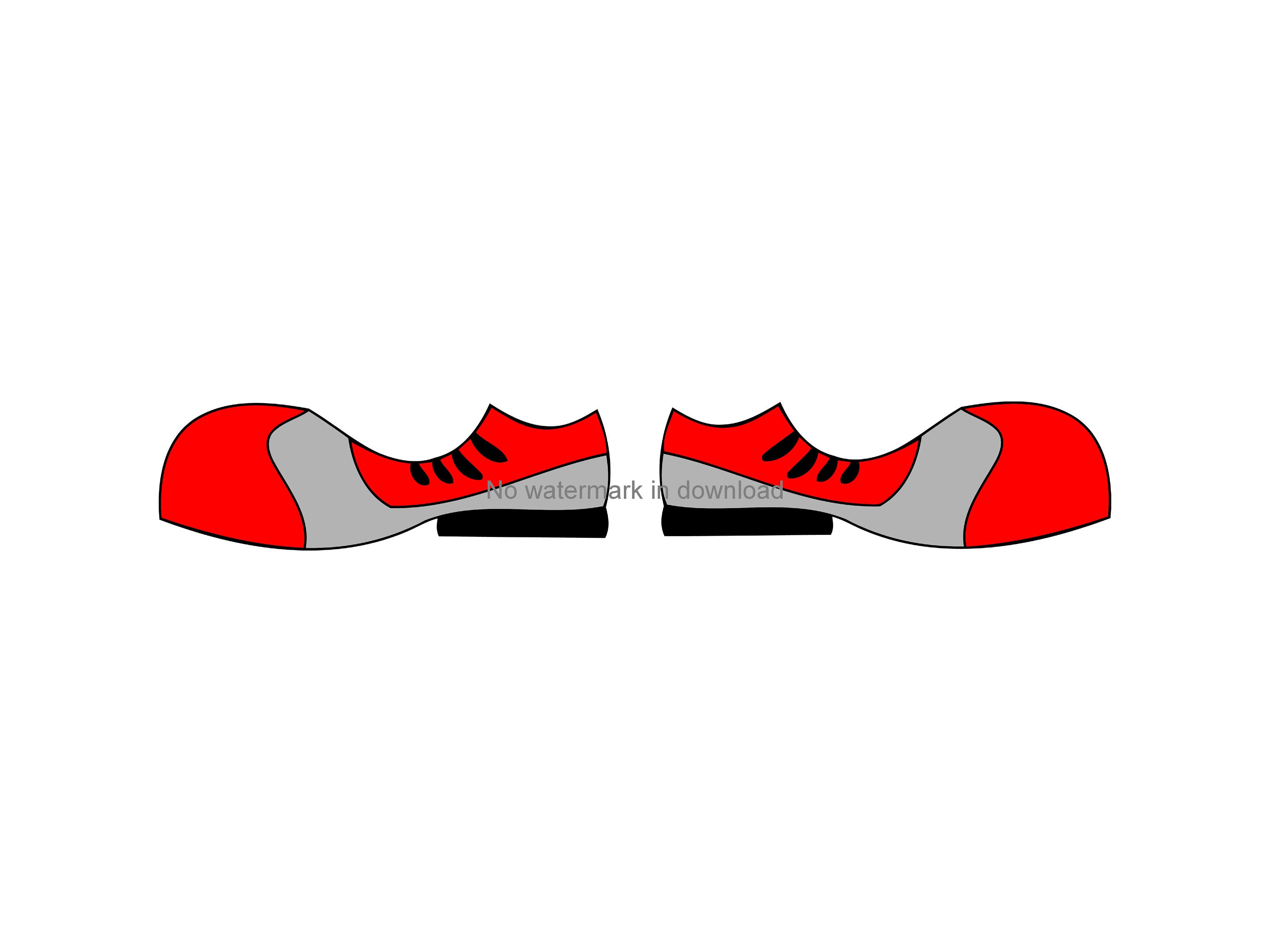 Zapatos De Payaso Rojo Ilustracion PNG ,dibujos Zapatos, Payaso, Zapatos De  Payaso PNG y Vector para Descargar Gratis