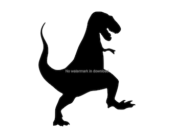 Tyrannosaurus Rex Silhouette Svg, Tyrannosaurus Rex Svg Image, Tyrannosaurus Rex Dxf Clipart, Tyrannosaurus Rex Eps