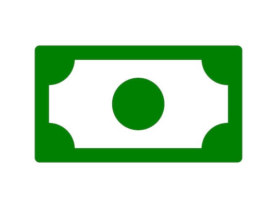 Download Money Svg Dollars Clipart Silhouette Cutting Cash Svg Clip Art Etsy