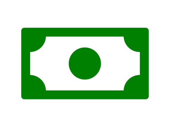 Download Money Svg Dollars Clipart Silhouette Cutting Cash Svg Clip Art Etsy