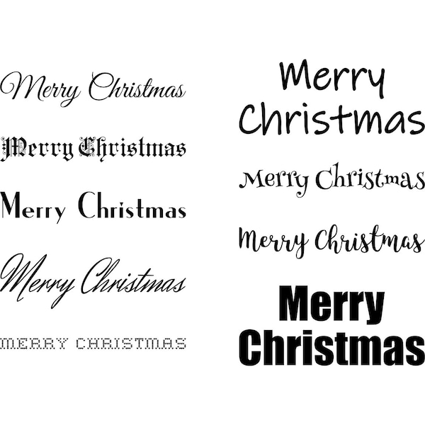 Christmas Words Svg, Merry Christmas Phrase, Merry Christmas, Merry Christmas Saying, Wording Merry Christmas, Christmas Card Text, Svg Png