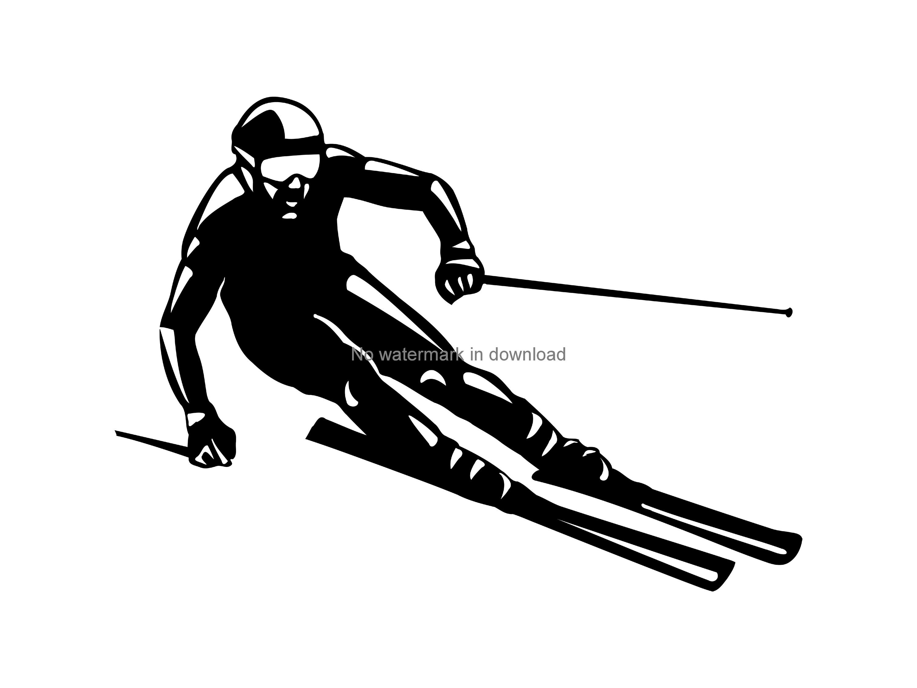 Free Free Snow Skiing Svg 475 SVG PNG EPS DXF File