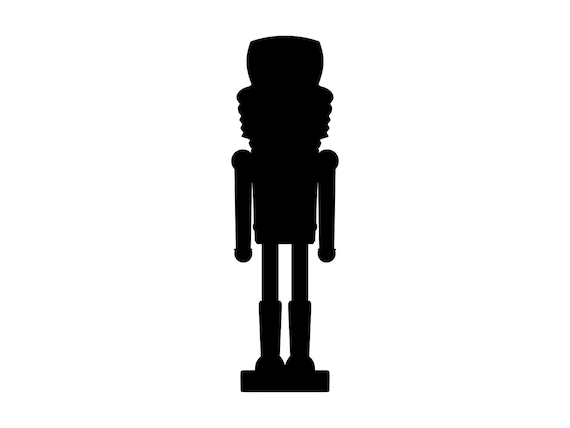 Download Nutcracker Silhouette Svg 2 Christmas Svg Nutcracker Clipart Etsy