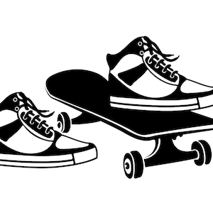 Skateboard Svg, Skateboarding Svg, Skateboard, Skateboarding, Clipart Skate Board, Skater Svg, Cutting Cut File Svg, Skateboarder Dxf Png