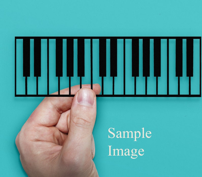 Piano Keys Svg Cutting File Piano Keys Digital Download Etsy