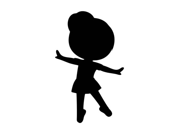 Download Ballerina Svg Dancer Silhouette Cutting File Clipart Etsy