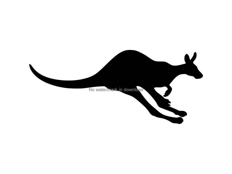 Download Kangaroo Silhouette Cutting Svg Kangaroo Laser Svg Kangaroo Digital Download Kangaroo Vinyl Image Svg Dxf Png Kangaroo Svg Cutting File Clip Art Art Collectibles Mukena Id