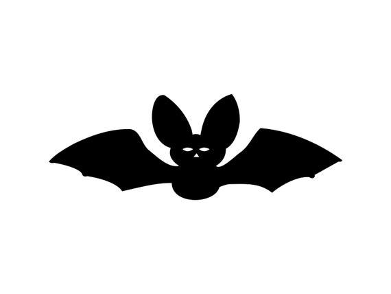 Bat Svg File Halloween Bat Svg Halloween Svg Bat Cut File Etsy