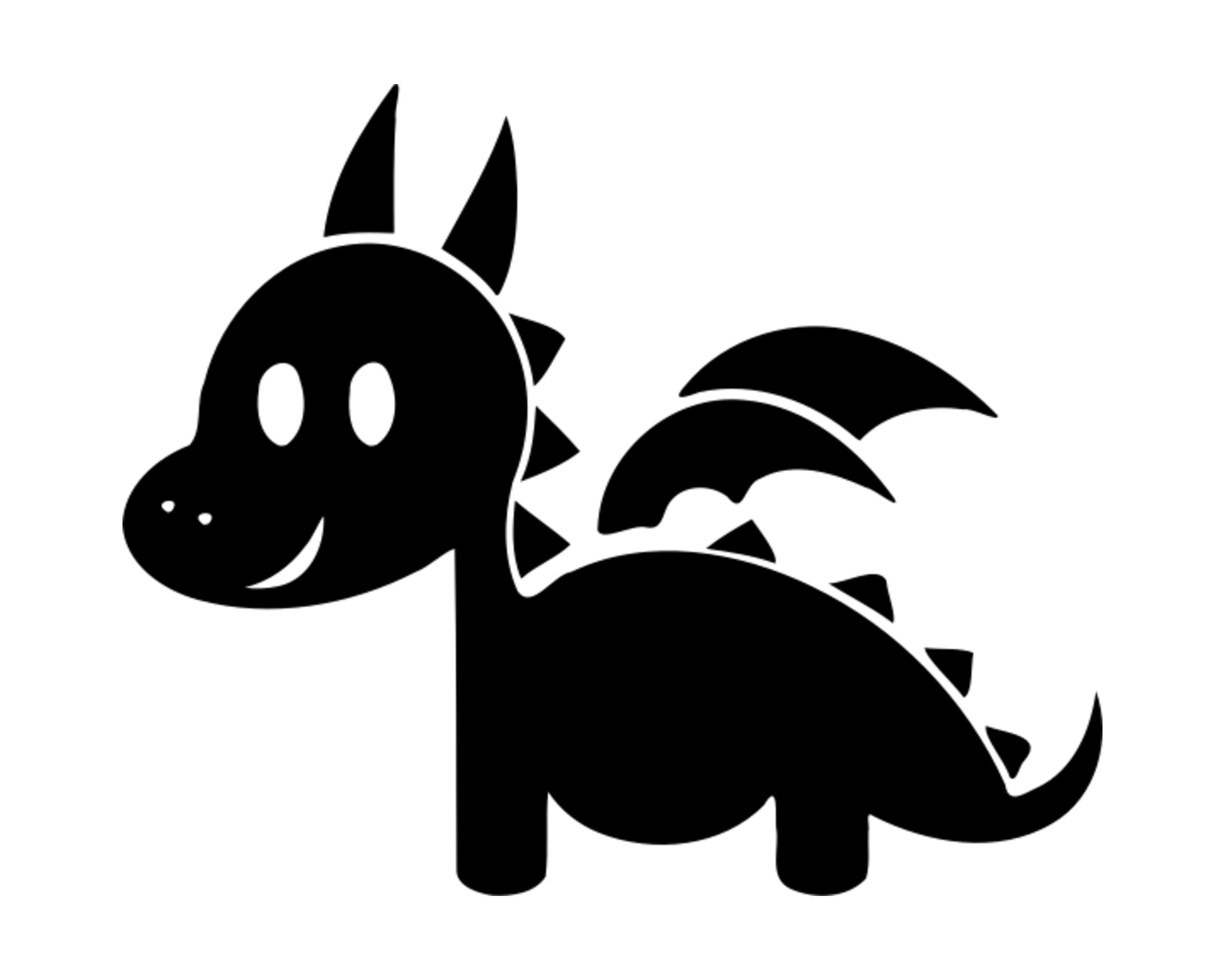 Baby Dragon Clip Art Download Pdf Image File Baby Dragon - Etsy