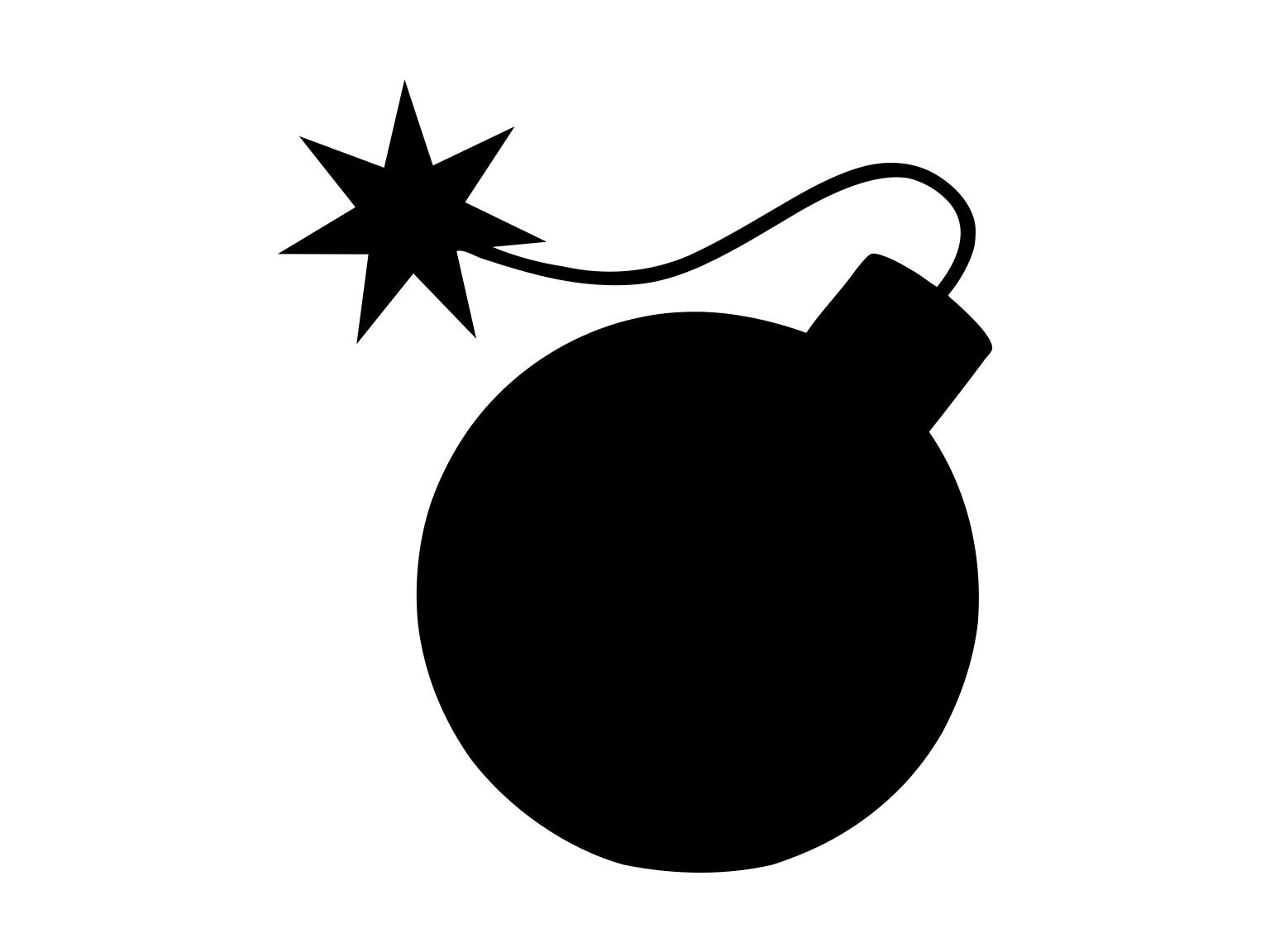 Cartoon Bomb SVG