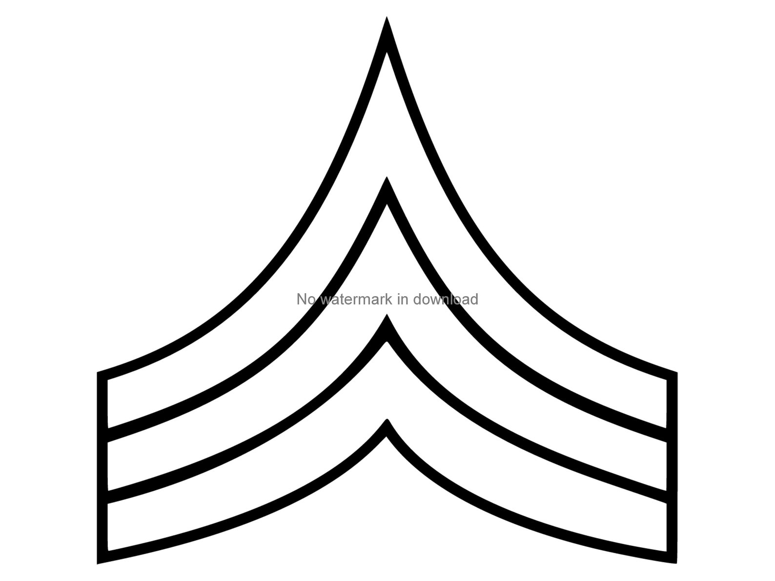 Archivo de corte de sargento svg diseño de sargento svg Etsy México
