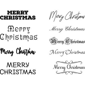 Mots de Noël svg, Phrase Joyeux Noël, Joyeux Noël, Joyeux Noël Dicton, Libellé de Noël svg, Texte de la carte de Noël, Svg PNG