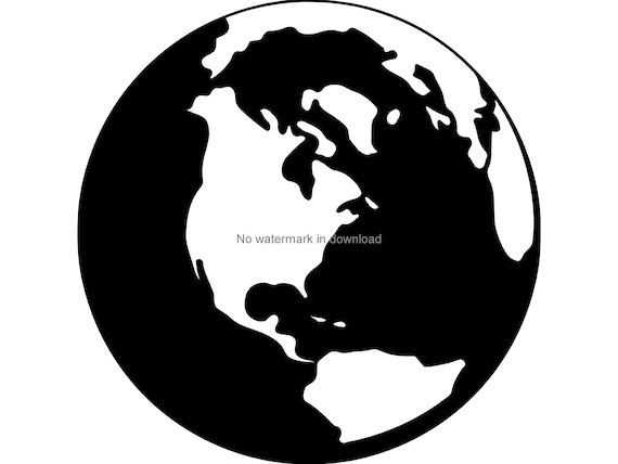 Download Globe Silhouette Svg Globe Svg Cut File Globe Cutting Clipart Globe Laser Svg Globe Clip Art