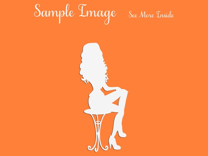 Download Lady Svg Sitting Lady Svg Silhouette Pretty Woman Svg Cutting File Clipart Svg Dxf Png Art Printable Cut File Tshirt Vector Clip Art Art Collectibles