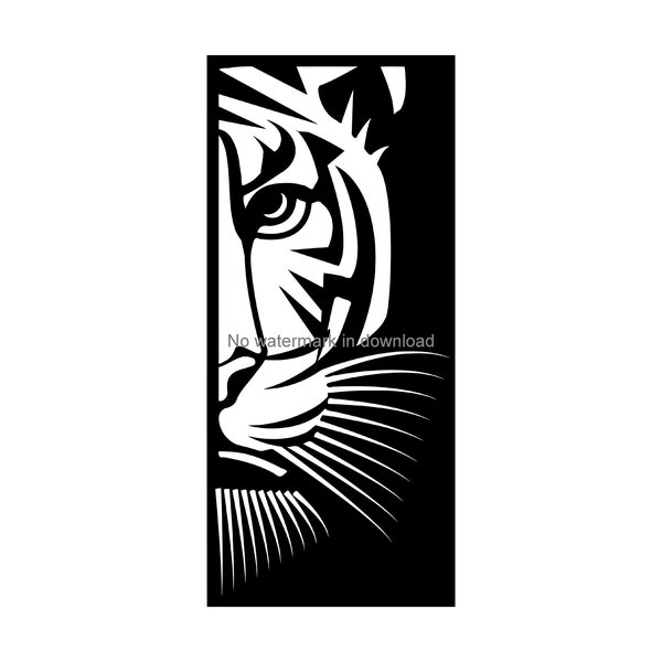 Tiger Svg, Tiger Vector Image, Tiger Vinyl Cut File, Tiger Svg Cut Files, Tiger Engrave Svg, Tiger Image Svg