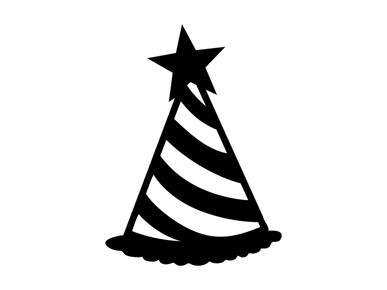 Party Hat Svg Planner Png Clip Art Image Party Hat Dxf - Etsy